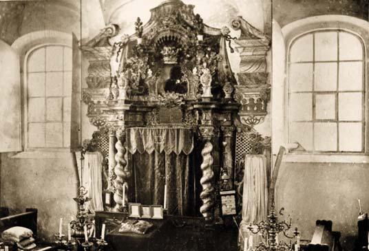 Malá synagoga Rabínský dům a obecní kancelář čp.