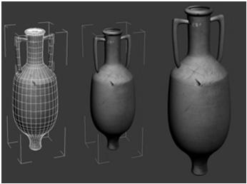 konfliktu konec dodávek grafitu z Pasova recyklace bronzových předmětů kolem 80 BC