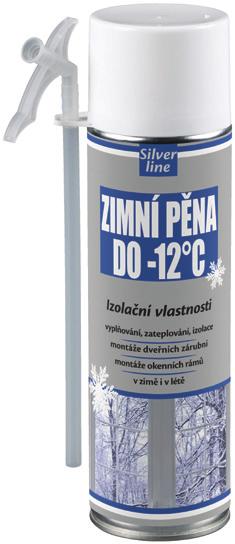 40110SLN trubičková dóza 300 ml 12 ks zelená 78,- Kč 40120SLN trubičková dóza 500 ml 12 ks zelená 85,- Kč 40140SLN trubičková dóza 750 ml 12 ks zelená 104,- Kč Pistolová pěna Jednosložková, speciální