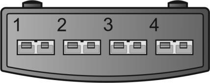 Připojení vstupů Univerzální vstupy s miniaturním termočlánkovým konektorem: termočlánky typu K, J, S, B, T, N stejnosměrné napětí velikosti -18 mv až +18 mv stejnosměrné napětí velikosti -60 mv až
