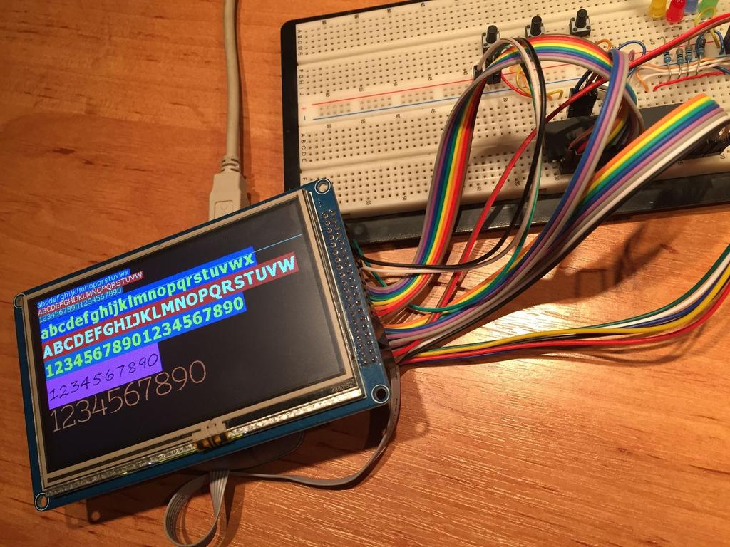 TFT display s řadičem SSD1963 a ATmega162 Publikované: 15.09.2016, Kategória: Mikroprocesory www.svetelektro.com V tomto článku se budu věnovat popisu ovládání TFT displeje, který byl koupen na Ebay.
