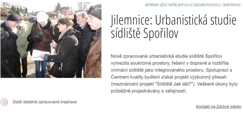 inspirace: Urbanismus a