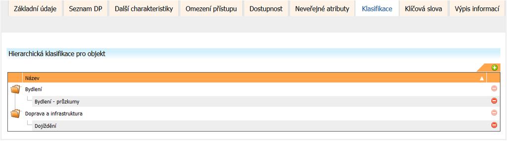 poskytované služby ISVS Návrat na předchozí obrazovku 6.4.8 Detail ISVS záložka Neveřejné atributy 6.4.8.1 Obrazovka Detail ISVS záložka Neveřejné atributy Obrazovka zobrazí seznam atributů ISVS, u kterých lze nastavit příznak "neveřejný".