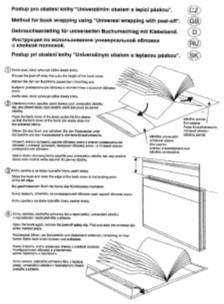 Univerzální obal PP 220 x 380 EAN PP folie transparentní / 0, 07-0, 08 mm 220 x 380 mm 20 ks 039212000000 V392120 Univerzální obal PP 225 x 380 EAN PP folie transparentní / 0, 07-0, 08 mm 225 x 380