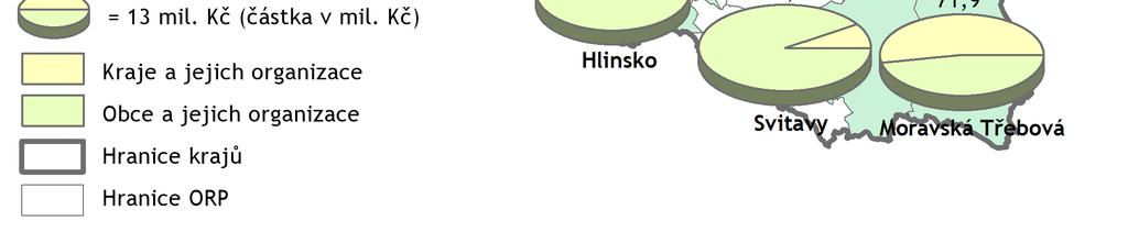 Oblast podpory 2.2. Rozvoj měst V rámci oblasti podpory 2.2. Rozvoj měst je do sledovaných problémových regionů lokalizováno celkem 10 schválených projektů.