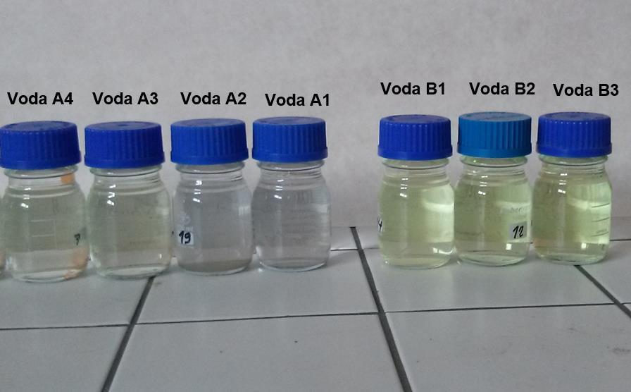 Laboratorní testy desorpční fáze Celkové množství uvolněného chromu z kolony, tj.