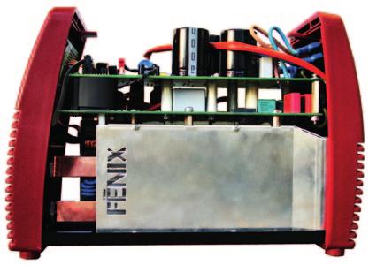 Stroje FĒNIX jsou zkonstruovány pomocí energeticky úsporné invertorové mikroprocesorové technologie nejvyšší úrovně s využitím planárního transformátoru.