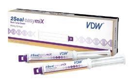 Dodává se v tubách nebo ve dvojité stříkačce easymix. 2Seal tuby 2 4 ml 2.699 Kč 2Seal easymix 2 15 ml 3.799 Kč AH PLUS / AH 26 AH plus kořenový výplňový materiál ve formě pasta-pasta.