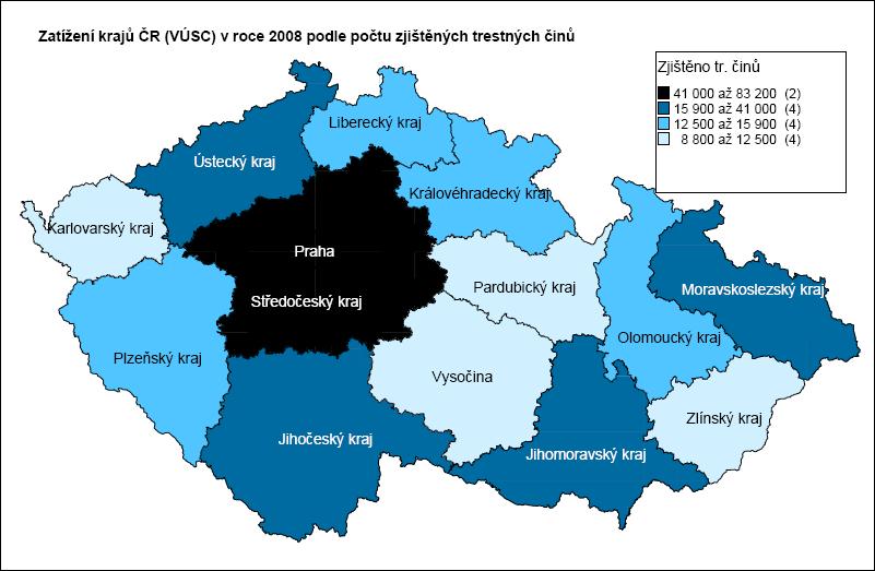 turistů po celý rok. Tyto dva faktory jsou živnou půdou pro majetkovou kriminalitu, která i v Praze tvoří značnou část kriminality celkové a má tak hlavní podíl na vysoké kriminalitě v hlavním městě.