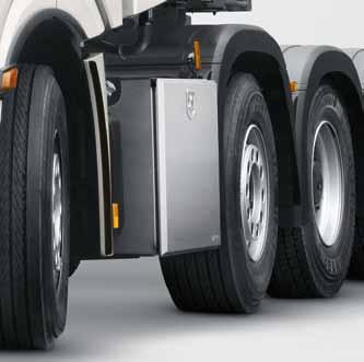 Příprava, vozidlo pro těžkou přepravu. S touto přípravou je nákladní vozidlo vynikajícím způsobem připraveno na použití v těžké nákladní dopravě, čímž se sníží počet dodatečných přestaveb.