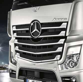 Doplňky pro každý den. Všestranné, funkční, krásné a motivující originální příslušenství Mercedes-Benz pro Actros přispívá různým způsobem k tomu, aby práce v dálkové dopravě šla snáze od ruky.