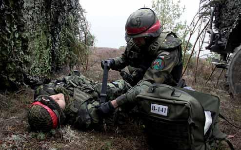 protiletadlového raketového pluku se v první polovině listopadu zapojilo v Litvě do mezinárodního cvičení s názvem Iron Sword 2014.