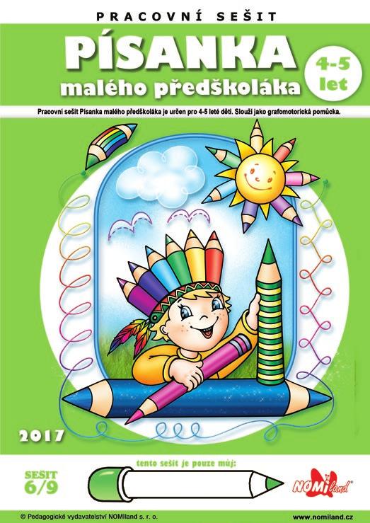 56005 Malý předškolák poznává Pracovní sešit pro 4-5 leté děti rozvíjející všeobecné