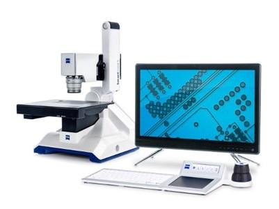 UTB ve Zlíně, Fakulta technologická 46 8.2 Mikroskop Zkušební vzorky byly zkoumány digitálním mikroskopem Zeiss Smartzoom 5. Obr. 23. Mikroskop Zeiss Smartzoom 5.