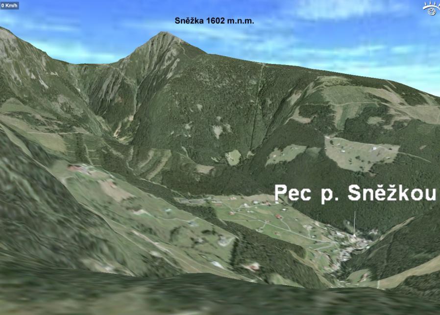 3D vizualizace v programu GeoShow3D 1.