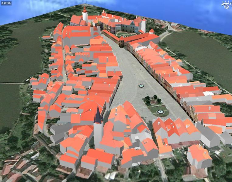 obr. 5 3.4. 3D objekty 3.3. Vektorové vrstvy Pochopitelně vkládáním rastrových vrstev do projektů zdaleka možnosti 3D vizualizací nekončí.