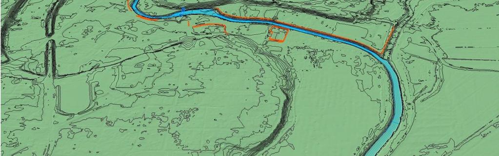 dalších hydrologických podkladů a na základě digitálního modelu terénu řešeného