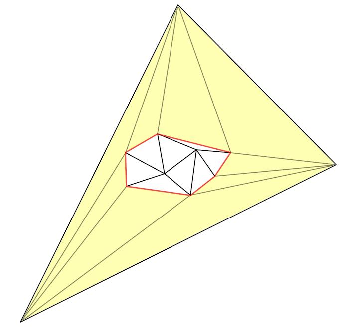 Delaunay triangulace Metoda inkrementálního vkádání 71.