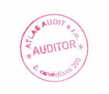 ZPRÁVA NEZÁVISLÉHO AUDITORA za období od 01. 01. 2016 do 31. 12. 2016 Zakladatelům obecně prosp