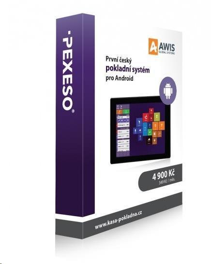 Pokladní systém PEXESO pro Android (4990,- bez DPH 303600) PEXESO je unikátní a uživatelsky velmi příjemný a jednoduchý pokladní systém, pro dotykové monitory,dotykové pokladny (POS), tablety, chytré