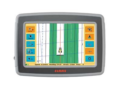 Ještě lepší kontrola s ISOBUS a ICT. Systém provozu a správy dat S0 0,4" displej S7 7" displej F Funkční tlačítka. CLAAS TELEMATICS: Tak, jak potřebujete.