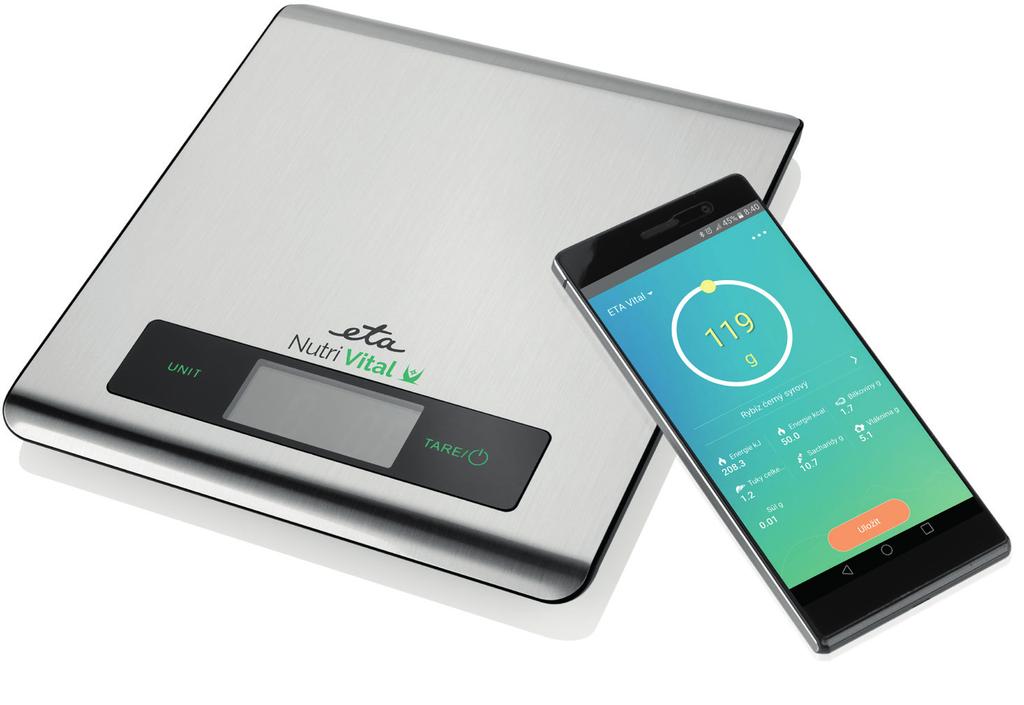 Nutriční dietetická váha se Smart aplikací NÁVOD K OBSLUZE Nutrično -