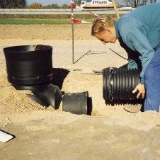 ... dlouhodobě osvědčená při výstavbě dopravních komunikací Plocha pro vtékání vody je 50 cm 2 /m trubky.