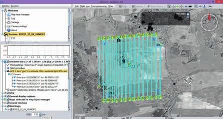 Obr. 72 ukázka SW rozhraní s parametry a vizualizací