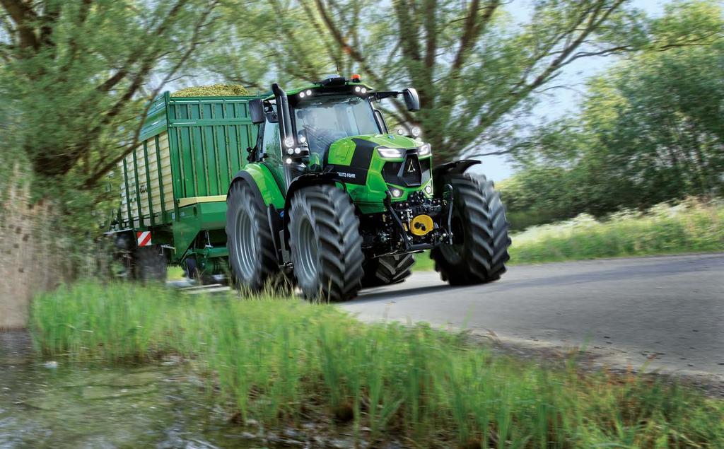 24-25 PŘEVODOVKA Převodový rozsah Hydrostatický přenos síly 100% mechanický přenos síly Maximální účinnost Hlavní výhody: Tři různé jízdní režimy Nejvyšší komfort při zachování maximální efektivity