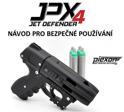 Děkujeme, že jste si zakoupili JPX4 Jet Defender nejmodernější pepřový obranný systém na trhu. Před použitím si přečtěte tento návod pro bezpečné používání.