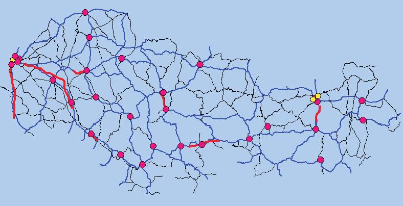 linkám Rozmiestňovanie skladov Optimalizácia turnusov vozidiel a