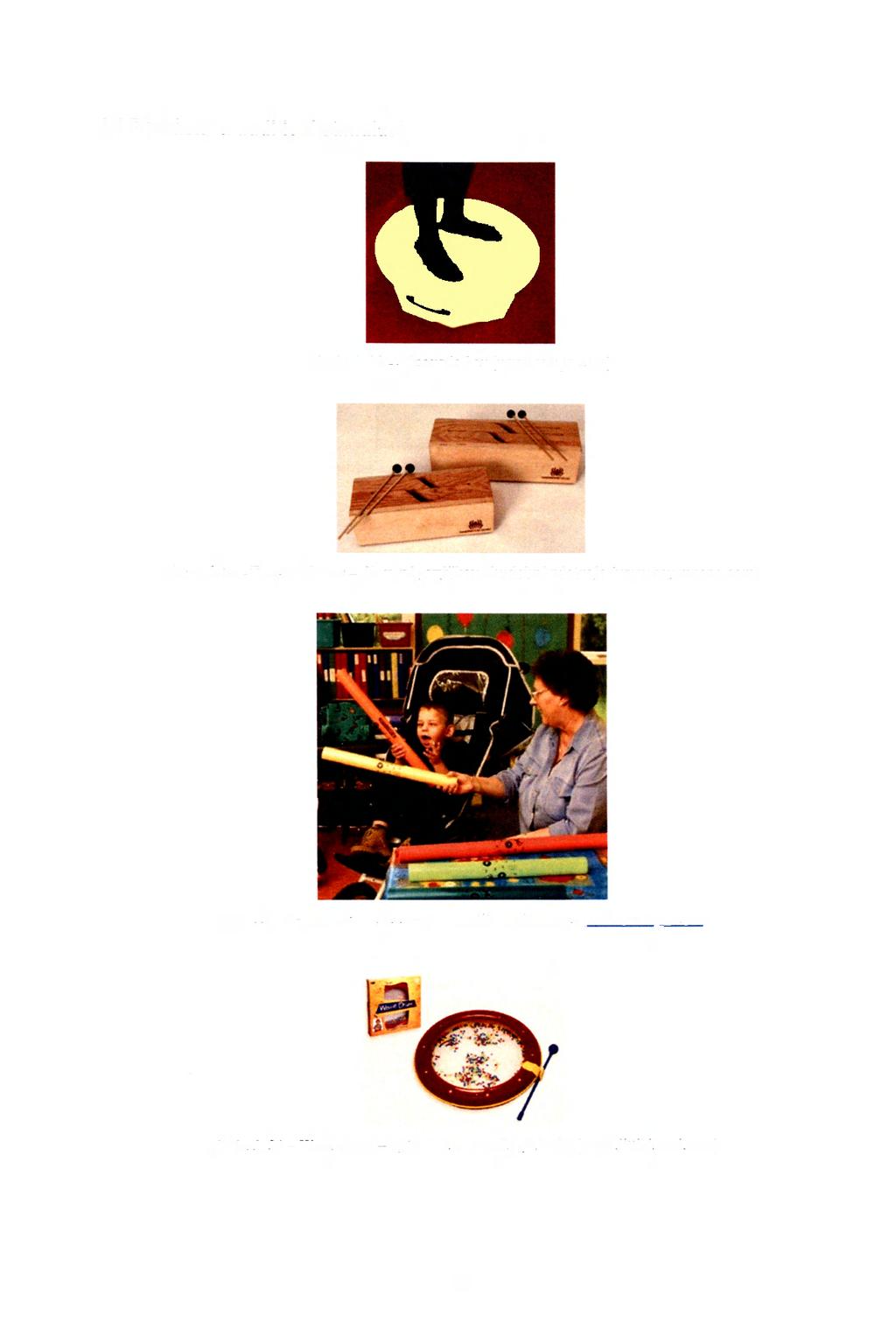 4.1 Pomůcky к auditivní stimulaci O obrázek 28 Acoustic box (www.rompa.com) obrázek 29 -Tongue drums - dřevěné jazýčkové hudební nástroje (www.