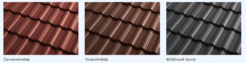 TiZn plechu* Montáž betonové střešní krytiny včetně doplňků barva krytiny dle přání investora* Montáž podbití střechy