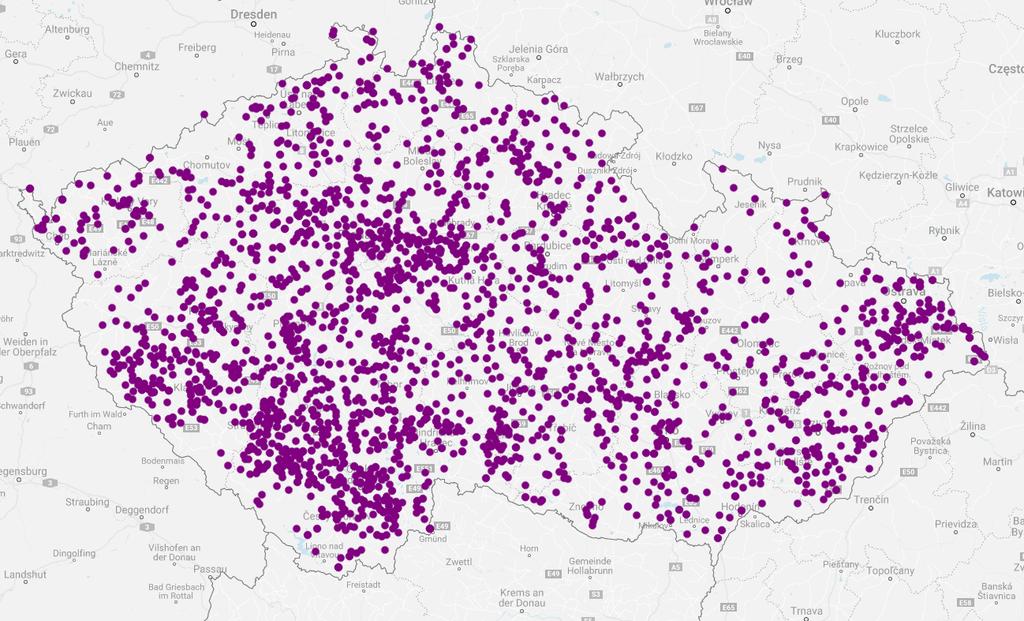 Varroáza 2018 Stanoviště s průměrným