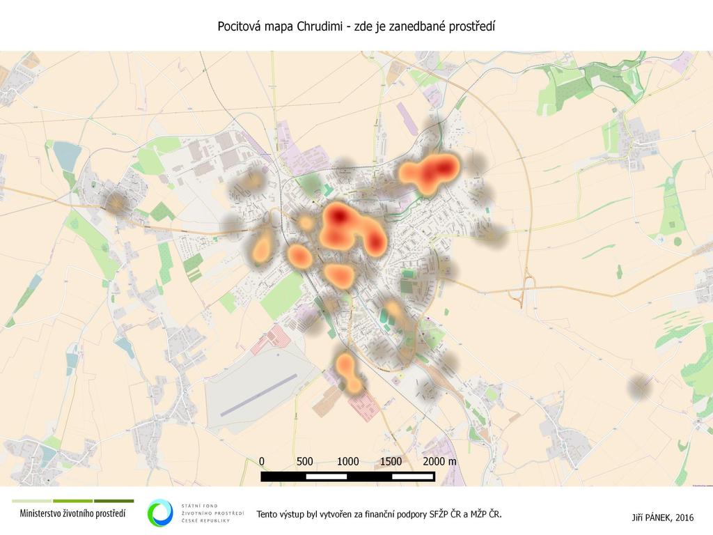 Vyhodnocení Tvorba map a