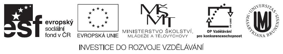 Písemná zpráva zadavatele podle 85 zákona č. 137/2006 Sb., o veřejných zakázkách, ve znění pozdějších předpisů Zadavatel: Masarykova univerzita, Žerotínovo nám.