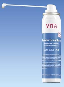 6 ml Cerec Liquid VIECL 712,- Výrobce: Vita VITA POWDER SCAN SPRAY Rychleschnoucí skenovací spray pro