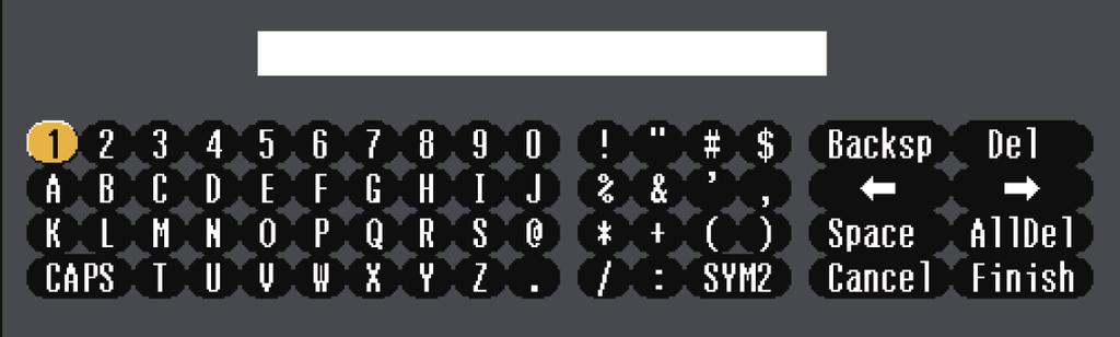 Používání klávesnice n ploše 93 Klávesnice n ploše se zobrzí, když je třeb zdávt číslice nebo znky.