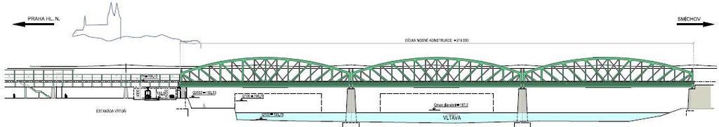 Chystáme Rekonstrukce trati Praha hl. n. Praha-Smíchov - v Nuselském údolí ochrana obyvatel před hlukem - most přes Vltavu památková ochrana vs.