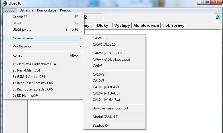 24 Uživatelský manuál GSM-4 Instalace