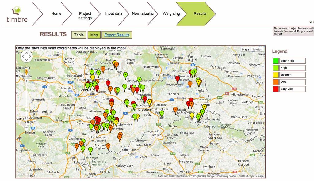 3. Charakteristika současného fungování Výsledky systému příklad Google maps za 2.