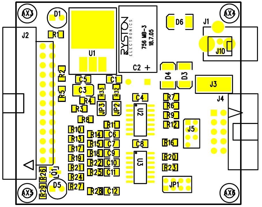 Obrázek 3.10. Programátor CPLD obvodů firmy RYSTON Electronics Obrázek 3.11.