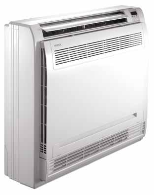 poruch Ochrana spojovacího ventilu 1W standby Topení při nízké venkovní teplotě až 15 C Chlazení při