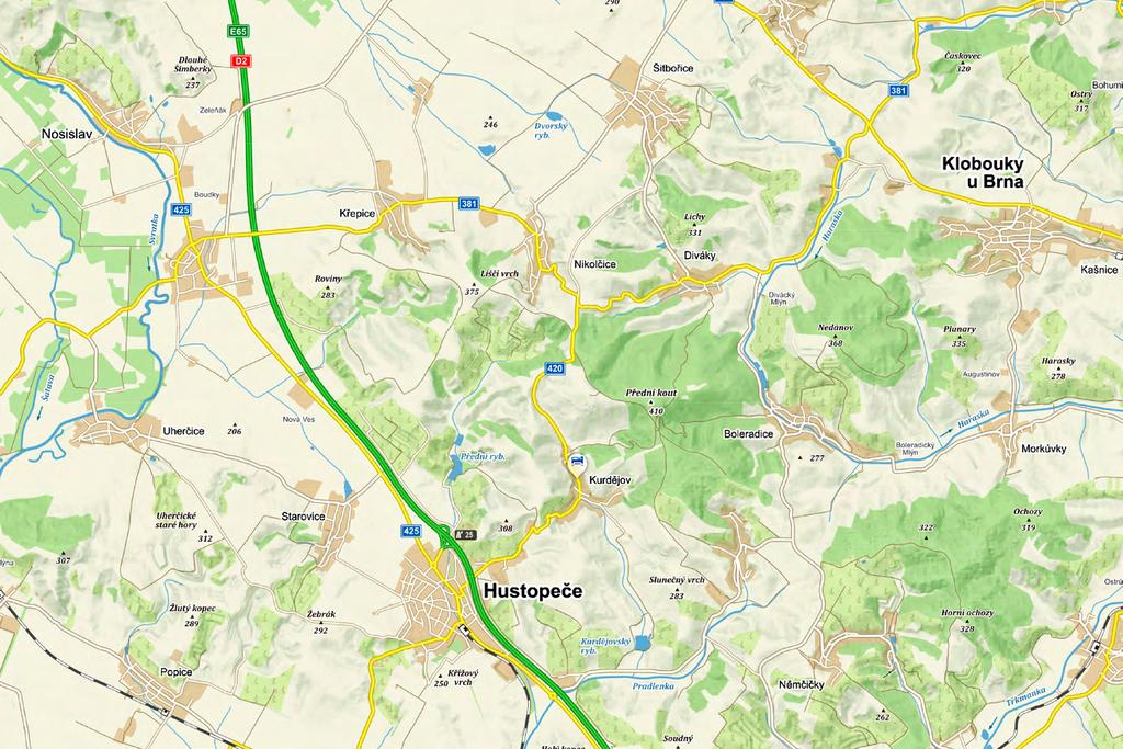 Nikolčice RZ 9, 12 Horní Bojanovice Diváky Nikolčice 22,50 km Příchod k DM 9 V5 km 22,50 DM 9 Nejdelší, nejtěžší, nejobtížnější.
