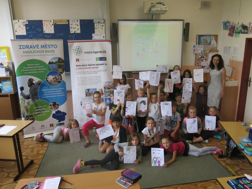 Forrest Gump hudební pořad Alenka v říši podivuhodna balet ZUŠ Dřevo není jenom do kamen pořad v MV Preventivní program na dentální hygienu Zdravé zoubky Roadshow Legiovlak v Havlíčkově Brodě