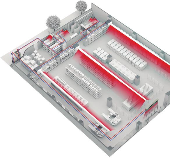 NOVÉ/SYSTÉMY VRF Řešení vytápění a chlazení pro obchody Společnost Panasonic vyvinula řešení pro maloobchod a kanceláře, kde je návratnost investic klíčovým faktorem!