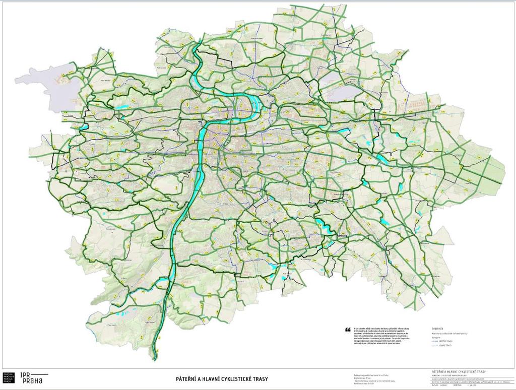 Přílohy: 1) Návrh změn pro technickou aktualizaci Generelu cyklistických tras hl. m.