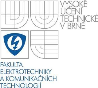 Vysoké učení technické v Brně Fakulta elektrotechniky a komunikačních technologií Předmět: Základy robotiky (BROB) Název projektu: S9.