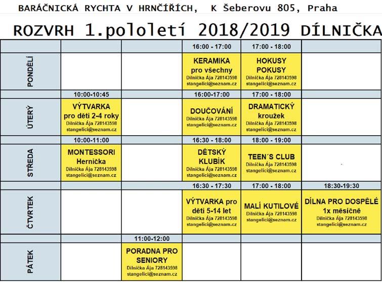 DouËov nì pro vöechny vïkovè skupiny ï Pomoc se ökolnìmi projekty, zpracov nì v pisk, eöenì dom cìch kol SPOLKY, KULTURA, CÕRKVE D le chceme nabìdnout pro naöe Mä a Zä dopolednì program s keramikou a