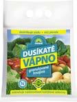 Dusíkaté vápno Dusíkaté vápno dodává do půdy dusík, vápník, dezinfikuje půdu a ničí plevele. 1 kg /140040/ min.